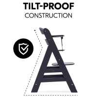 Дървено столче за хранене Hauck Alpha+, Dark Grey-fqBQR.jpeg