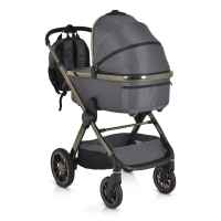 Комбинирана бебешка количка 2в1 Cangaroo iClick, Сива-fx459.jpeg