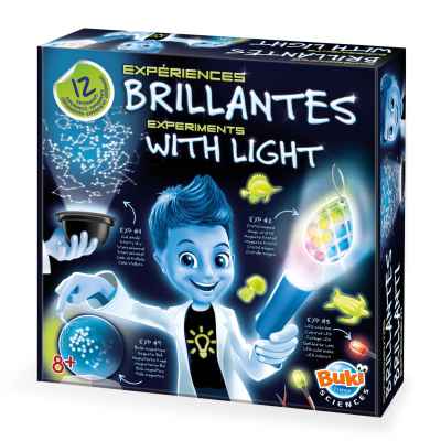 Комплект експерименти Buki France, Светлина