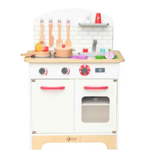 Детска дървена кухня Classic World, за игра с аксесоари-g4Dke.jpeg
