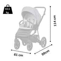 Бебешка комбинирана количка 2в1 Buba ZAZA 2, Mint-g6Z1M.jpeg