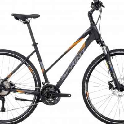 Велосипед Sprint Sintero Plus Lady 28, черен мат