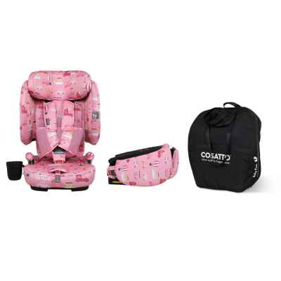 Столче за кола Cosatto On The Go I-Size, Itchy feet rosy