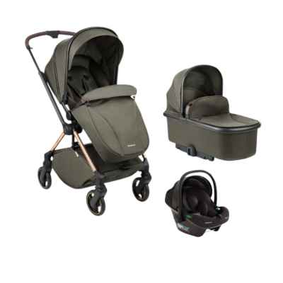 Комбинирана бебешка количка 3в1 Kikka Boo Lanah, Army Green РАЗПРОДАЖБА