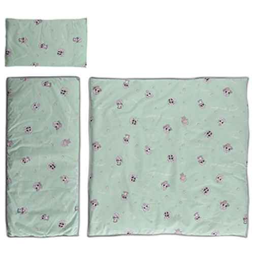 Сет за бебешка количка Lorelli, зимен ранфорс, Приятели S