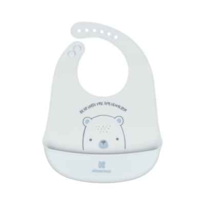 Силиконов лигавник Kikka Boo Savanna, Bear with me Blue
