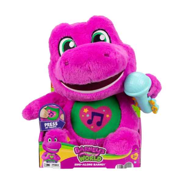 Барни музикална плюшена фигурка с микрофон Fisher Price, 26 см-gjBH5.jpeg