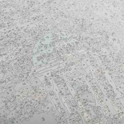 Творчески комплект Craft Buddy, Рисуване по номера, Градина на молитвата