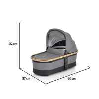 Комбинирана бебешка количка 2в1 Cangaroo Hydra, черна-gooX8.jpeg