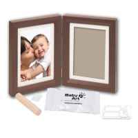 Рамка от 2 части за отпечатък и снимка Baby Art My Baby Touch, кафява-gsI1P.jpeg