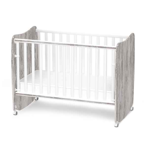 Бебешко легло Lorelli Stars 60x120 см, Бяло+Арт-gtavt.jpeg