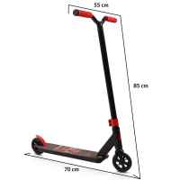 Тротинетка Byox Stund Bull, червена-gwwPh.jpg