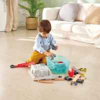 Дървен комплект Hape, Градски влак, 48 части-gy5UR.jpeg