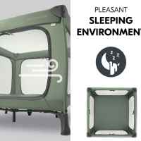 Бебешка кошара Hauck Sleep N Play SQ, Dark Green-gyh3j.jpeg