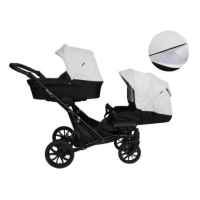 Бебешка количка за близнаци 2в1 Kunert Booster Light, крем-hBavo.jpeg