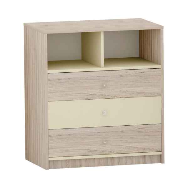 Скрин с три чекмеджета Arbor №7, Орех Деко + Ванилия-hEk4N.jpg