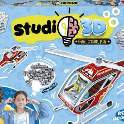 3D пъзел Educa, Хеликоптер