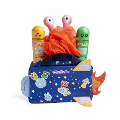 Комплект за баня в несесер Martinelia, Космос, 4 части