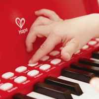 Дървено светлинно пиано и стол Hape, Червено-hLsyE.jpeg