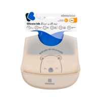 Силиконов лигавник Kikka Boo Savanna, Bear with me Grey-hNcB3.jpeg