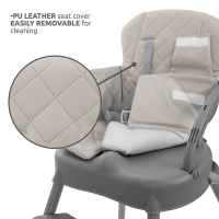 Столче за хранене Lorelli 3в1 Siesta, Grey leather-hTbLB.jpeg