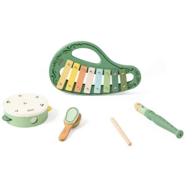 Винтидж музикален комплект от 5 части Classic World с ксилофон, дайре и флейта-hXmrZ.jpeg