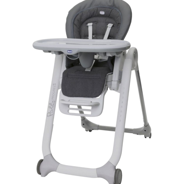 Столче за хранене Chicco Polly Progress 5в1, Grey Melange -hdj1w.png