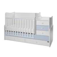Бебешко легло Lorelli MAXI PLUS NEW 70/160, БЯЛО/BABY BLUE-3BOX-hhoqE.jpeg