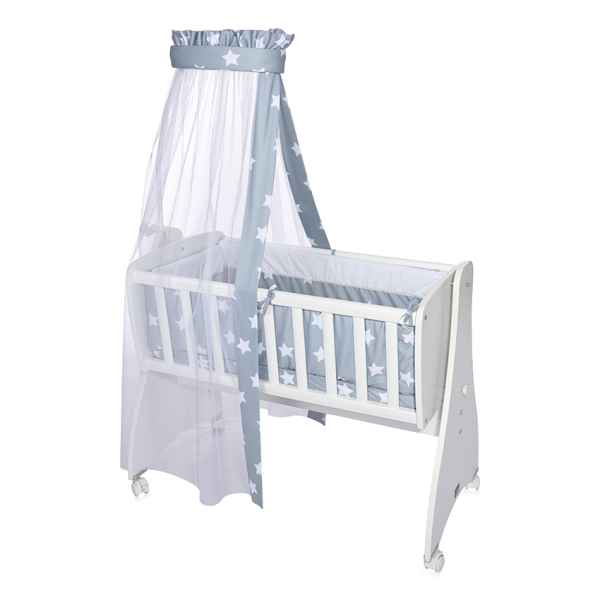 Сет за люлка Lorelli FIRST DREAMS, BLUE GREY MIST звезди-hl0GZ.jpeg