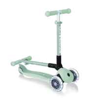 Сгъваема еко тротинетка Globber Junior Foldable Lights Ecologic, Пистачио-i2uyT.jpeg