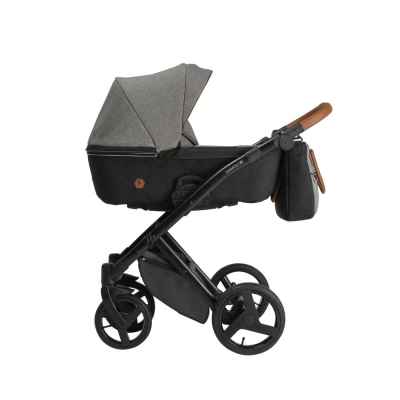 Комбинирана бебешка количка 3в1 Tutek DIAMOS | VX 3в1 Dark Grey DVX4