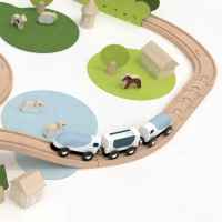 Дървен комплект Влакче с релси в гората Classic World, 100 части-iLnXg.jpeg