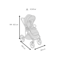 Комбинирана бебешка количка 2в1 Avionaut SIRIUS, Beige-iSpwp.png
