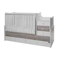 Бебешко легло Lorelli MAXI PLUS NEW 70/160, БЯЛО/АРТ-3BOX-iUt5W.jpeg