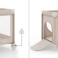 Бебешка сгъваема кошара KinderKraft LEODY UP, Beige-iVkq8.jpeg