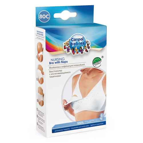 Сутиен за бременност и кърмене Canpol 80 C