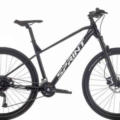 Велосипед Sprint Apolon Lady 27.5, черен гланц/лилаво