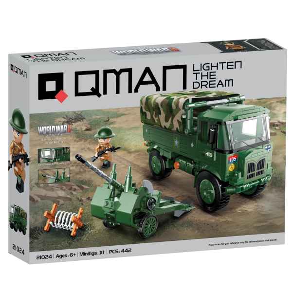 Конструктор Qman, Евакуация от Дюнкерк, Смелият войник, 442 части-ihGCt.jpeg