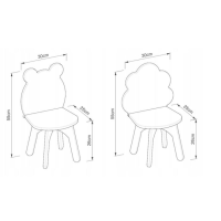 Детска дървена масичка с 2 столчета Baby, Сърце и корона-ii9Yq.png