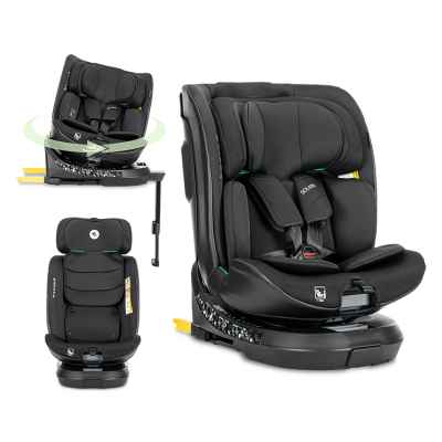 Столче за кола Lorelli Solaris i-Size ISOFIX Support Leg 360, Black
