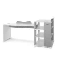 Трансформиращо се легло Lorelli MULTI 190/82, бяло+сиво-in5Lj.jpeg