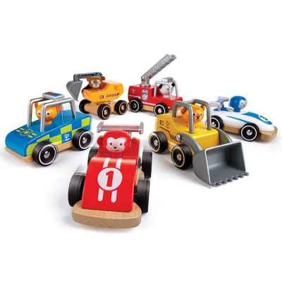 Дървена количка Hape, Асортимент