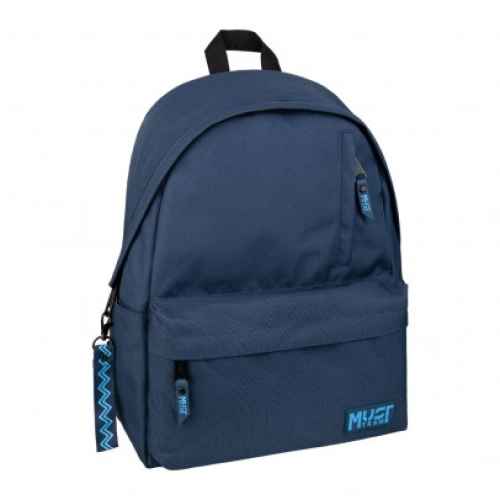 Ученическа раница Must, Monochrome тъмносиня