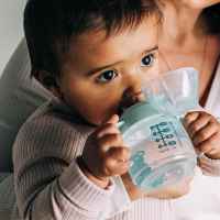 Неразливаща се чаша Tommee Tippee Soft Spout, BACSHIELD, с дръжки, синя с Мече, 150 мл, 4м+-iuX7l.jpeg