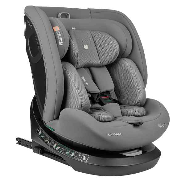Столче за кола Kikka Boo i-Hike i-SIZE, Light Grey 2025-iyOvE.jpeg