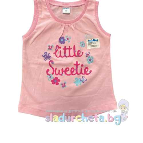 Бебешка потник Topolino, праскова