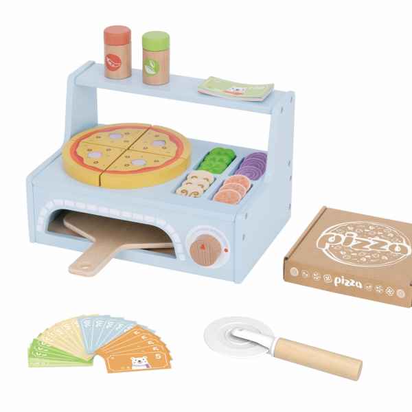 Дървен сет за пица с пещ Tooky Toy-izrGx.jpeg