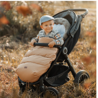 Зимно чувалче за бебешка количка Petite&Mars Footmuff Comfy, карамел-j07YM.png