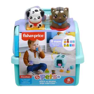 Играчка сортер-чанта за домашни любимци Fisher Price