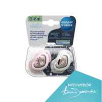 Комплект силиконови залъгалки Canpol-babies Bonjour Paris 0-6 м, pink 2 бр.-j4wzl.jpeg